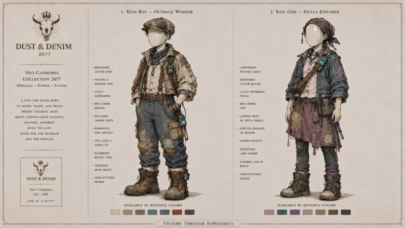 Dust & Denim: kids' fashion