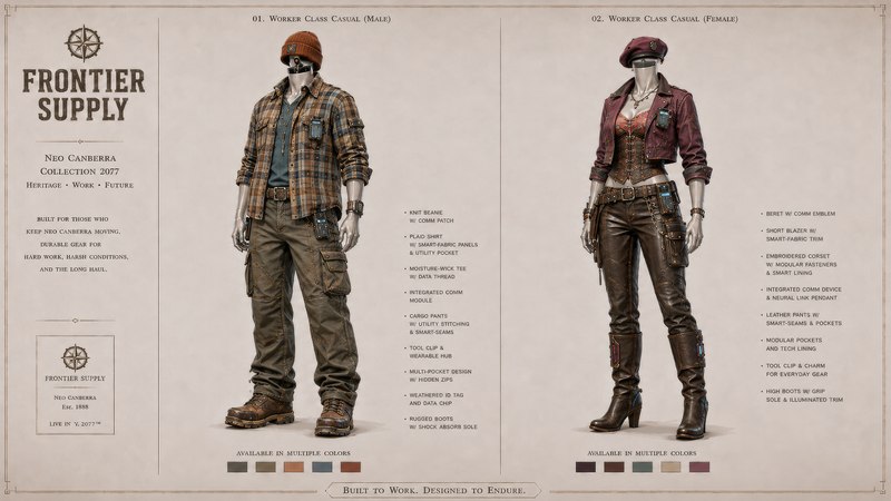 Frontier Supply: casual wear
