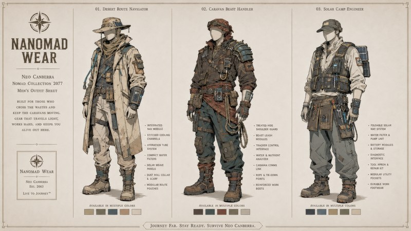Nanomad Wear: men's fashion