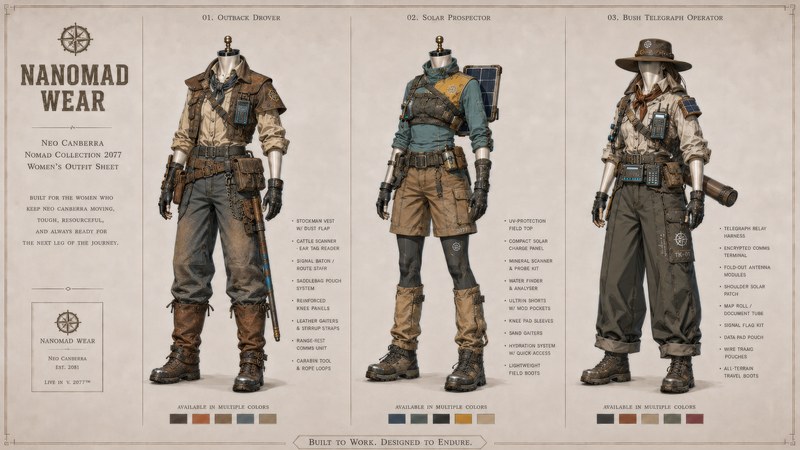 Nanomad Wear: women's fashion