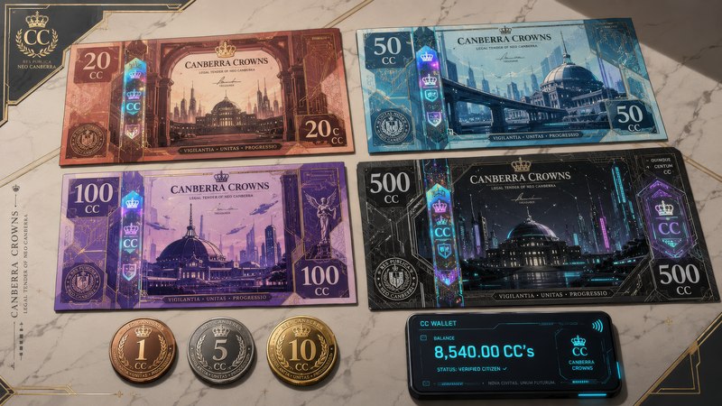 Neo Canberra Crowns currency
