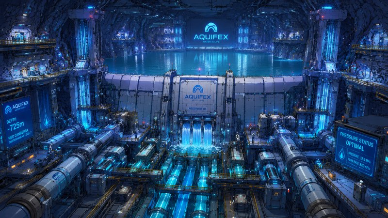Aquifex underground reservoir