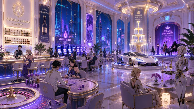 Aurelia Grand casino interior