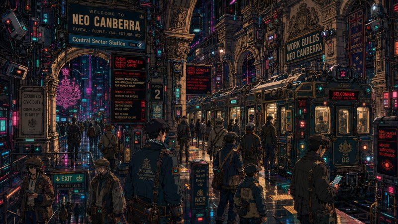 Neo Canberra Metro station