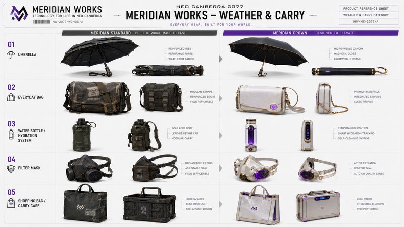 Meridian Works Weather & Carry